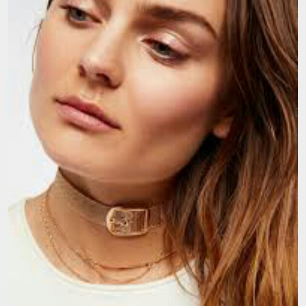 Gold Belt Choker